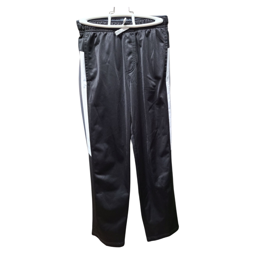 Athletic Works Boys Black White Gray Pants XL